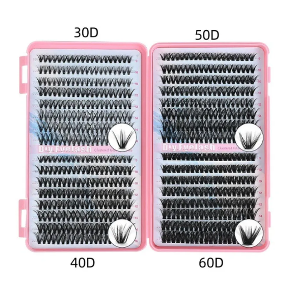 Flirtsy Refill Tray — 640 D-Curl Lash Clusters