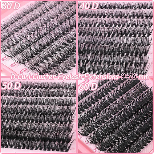 Flirtsy Refill Tray — 640 D-Curl Lash Clusters